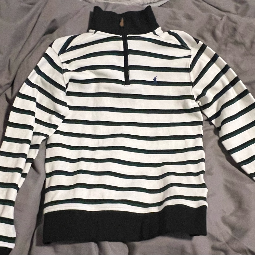 Boys Quarter Zip Sweatshirt